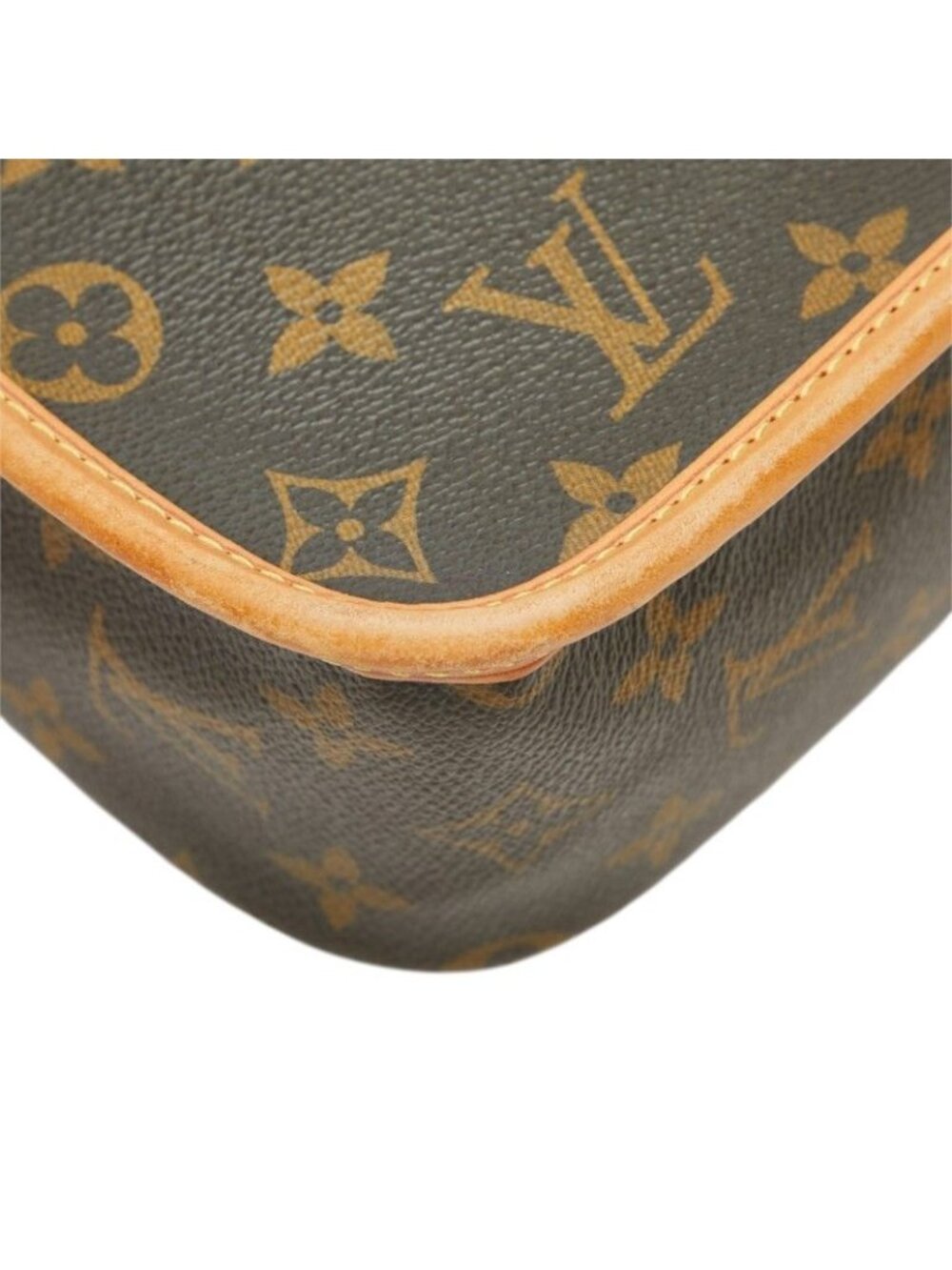 Louis Vuitton Monogram Solonge Crossbody Shoulder Bag Brown Leather - Picture 7 of 10